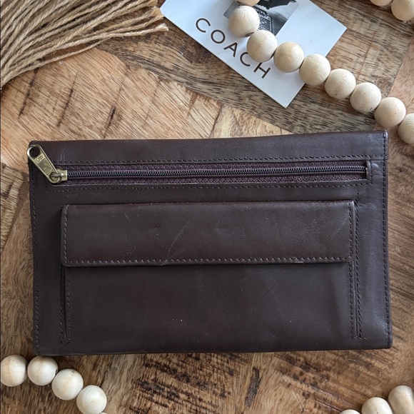 💳🤎COACH Combination Wallet Checkbook🤎💳 - Picture 9 of 12